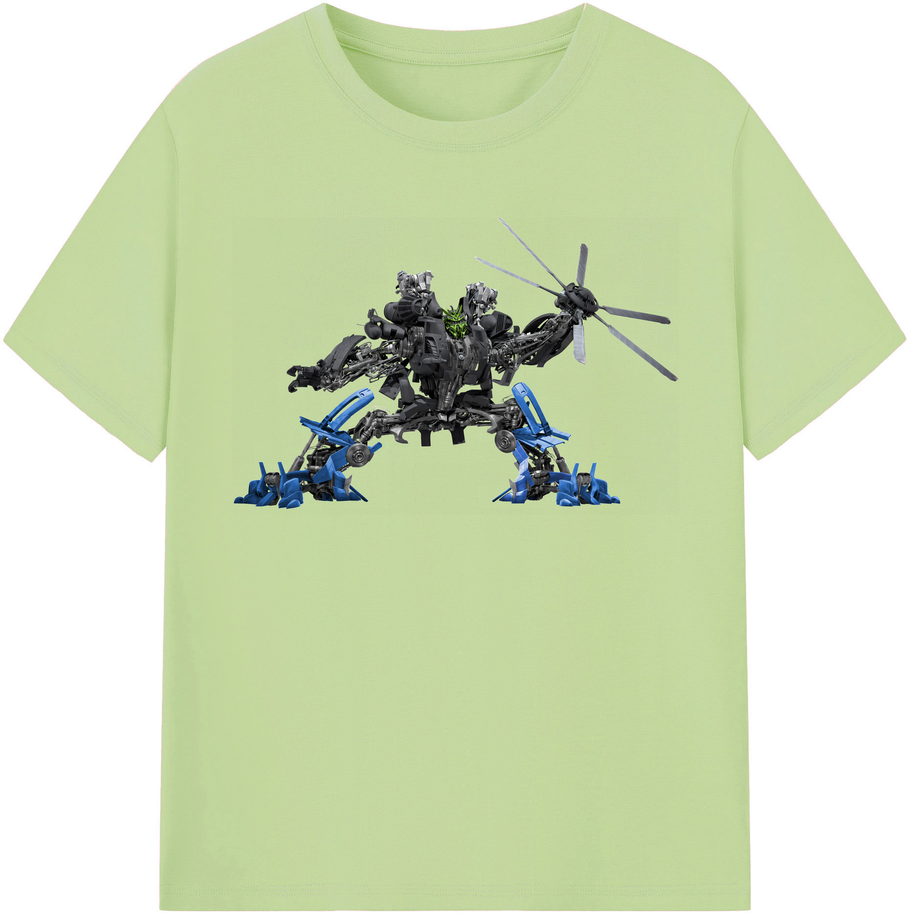 （画像用） Transformers トランスフォーマー 綿100％半袖Tシャツ（フロントプリント）